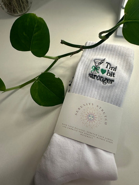 Tini Bit Stronger -  Grip Socks